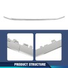 PIT66 Front Bumper Center Left & Right Molding Trims Compatible