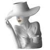 Table Centerpiece Vases, Simple and Modern Goddess Vase Ornaments, Ceramic