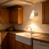 BAODEN Rotatable Frosted Milk White Glass Wall Sconces Lighting Modern