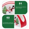 DOITOOL Christmas Napkin Holder Ceramic Christmas Tissue Dispenser Holiday Napkin