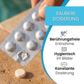 smardy 120 Phenol Red Rapid Test Tablets - pH Value Water Test for Pool, Aquarium & Drinking Water - Replacement Tablets for Shake Testers - Precise Water Analysis Made in Germany