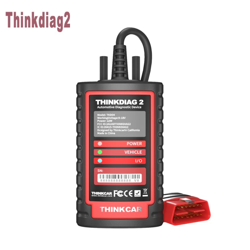 2025 New Arrivals Thinkcar ThinkDiag 2 Scanner ELM327 New Easydiag