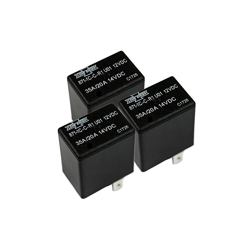 Song Chuan 871-1C-C-R1U01 12VDC (Pack of 3) Micro 280 SPDT