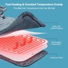 【2025 Upgrade】Weighted Heating Pads for Neck and Shoulders,Fast-heating with 6