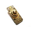 Door Bell Push Press ‘Kenrick’ 78mm x 32mm Solid Brass