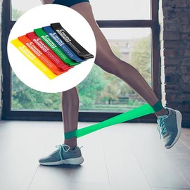 I Wanna Loop Band Step-by-Step Latex Hip-Up Strength Resistance Exercise H / 루프밴드 단계별 라텍스 힙업 근력 저항운동 H