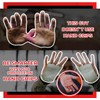 WARM BODY COLD MIND Leather Hand Grips - 3 Finger,