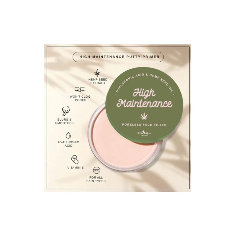 Italia Deluxe Primer Para Rostro High Maintenance Putty Primer Masilla