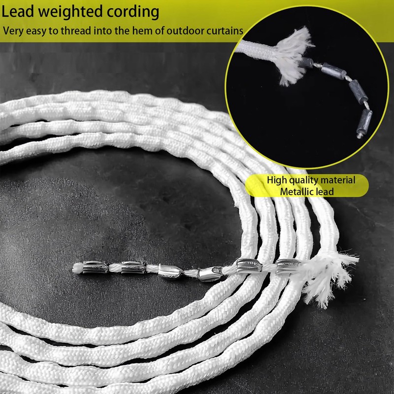 HYRYC 250 g Lead Tape Curtains Heavy Approx. 10 m