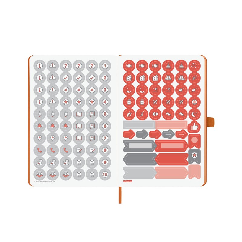 Finocam - Notebook Modern Blank Blue