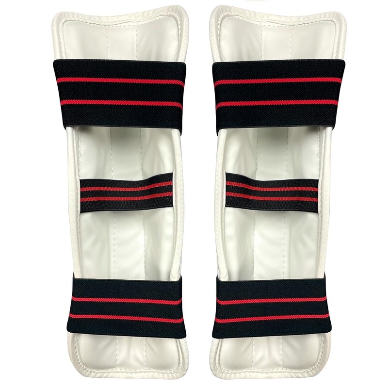 AAMA Taekwondo Vinyl Shin Guard Protector - Medium