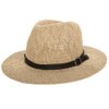 Summer Straw Fedora Hat Classic Havana Cap Women