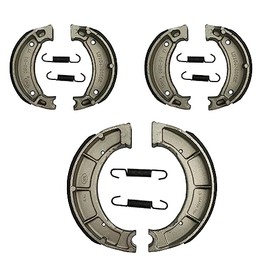 Factory Spec Front & Rear Brake Shoes, for Yamaha Timberwolf 250 2x4 fits 1992-1994 YFB250