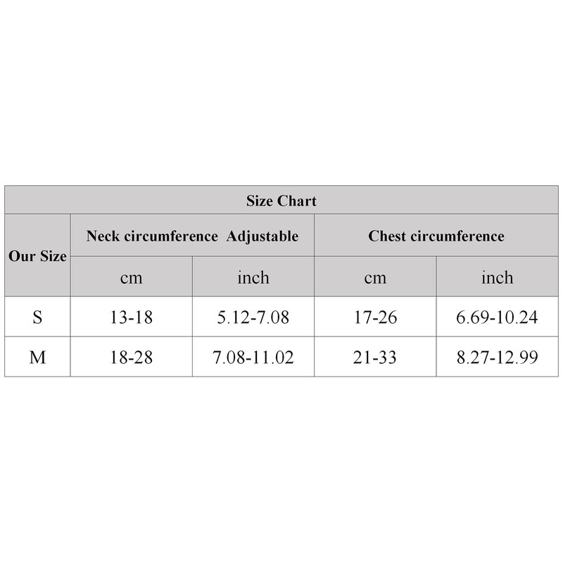 YS0911 Rabbit Harness and Leash Set Adjustable for Small Animals