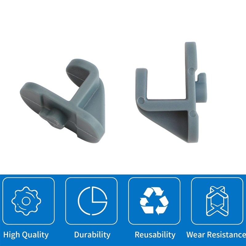 INCREWAY Freezer Hook, 16PCS Refrigerator Shelf Clips Freezer Clamp Hooks