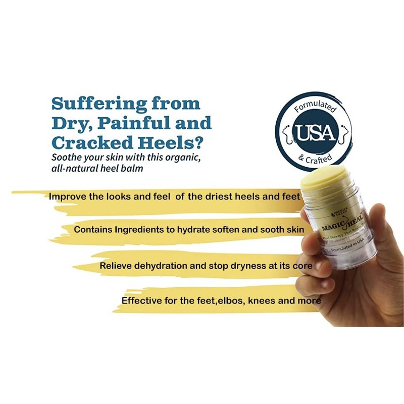 MagicHeal Heel Therapy That Really Works Cracked heels vanish like