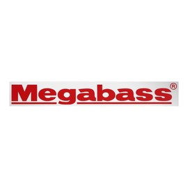 Megabass Cutting Sticker 30cm Red
