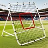 Soccer Rebounder Net - Portable Bounce Back Trainer for Soccer,
