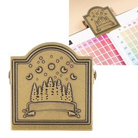 Clips, Brass Book Clip, Travel Notebook Accessories with Strong Clamping Force for Journal Notebooks (Type 2)