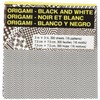 Aitoh US-PA-3 Origami Paper, 3-Inch by 3-Inch, Black/White, 300-Pack