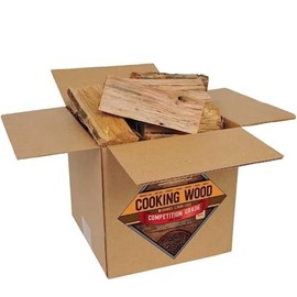 Smoak Firewood’s Cooking Wood Mini Splits - USDA Certified Kiln Dried Pizza Oven Wood, Grilling Wood, Smoking Wood, BBQing Wood (8inch Pieces, 8-10lbs 729 Cubic in – RED Oak)