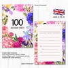 Olivia Samuel 20 x 100th Floral Birthday Party Invitations –