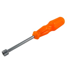 Biaungdo 8mm Socket Wrench Screwdriver, High-Carbon Steel Hexagon Nut Driver Non-Magnetic Tip Hex Nut Screwdriver Hand Tool