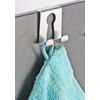 Fackelmann Door/Cupboard Hook 2x2in of Stainless Steel