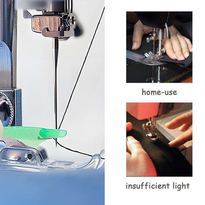 SSKHE 20 Pcs Needle Threader, Upgraded Automatic Needle Threader, Quick