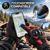 Motorcycle Riding Gloves for Men and Women – Touchscreen, Water-Resistant
