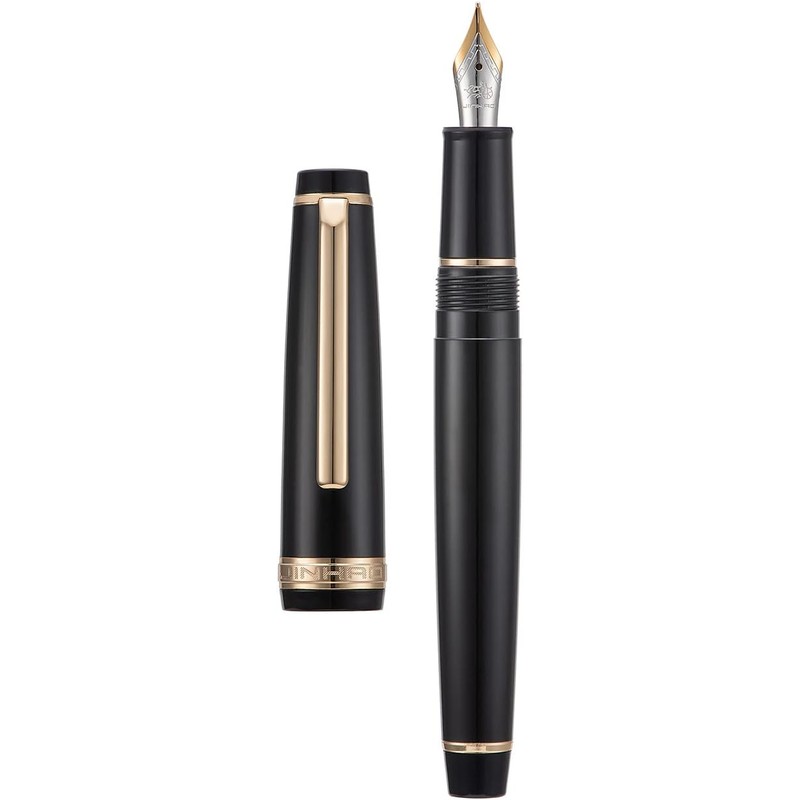 Jinhao - Pluma estilográfica acrílica 82, punta extrafina de iridio
