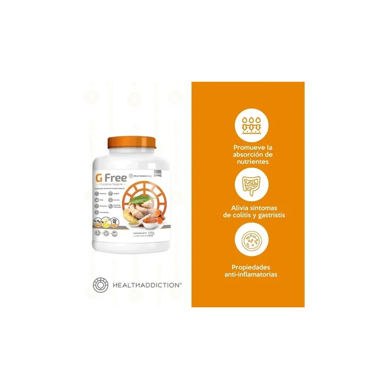 G Free Suplemento 430g Health Addiction
