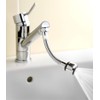 Maximex Flexible Shower Extension with Pressure and Shower Jet, Stainless