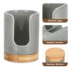 Soleebee Ceramic Bathroom Cup Dispenser, Hold 3 oz Mouthwash Cup