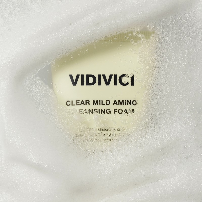 VIDIVICI Clear Mild Amino Cleansing Foam 120ml - VIDIVICI Clear