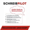SCHREIBPILOT Writing Book for ABCs with Pre-Embossed One to Three