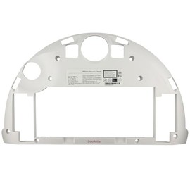 Replacement Bottom Duo Roller Base Plate Cover Chassis for Roborock Q5 Max+ Pro+ DuoRoller+, Q8 Max Max+ Plus Models Robotic Vacuum Cleaner - White Durable Lower Housing Shell with Precut Sensor Ports