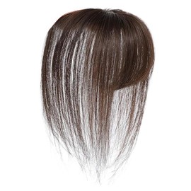 Hair Bangs,Invisible Hair Topper | Breathable Topper Cover Extensions Natural Adjustable for Styling Daily Thinning Cosplay Hairloss