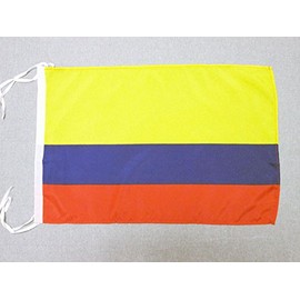 AZ FLAG Colombia Flag 18'' x 12'' Cords - Colombian Small Flags 30 x 45cm - Banner 18x12 in