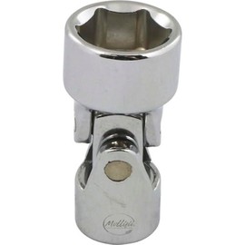 Tools 3/8" Drive 6 Point Metric, 17mm Universal Joint Socket, Chrome, Mfr: D008717-A