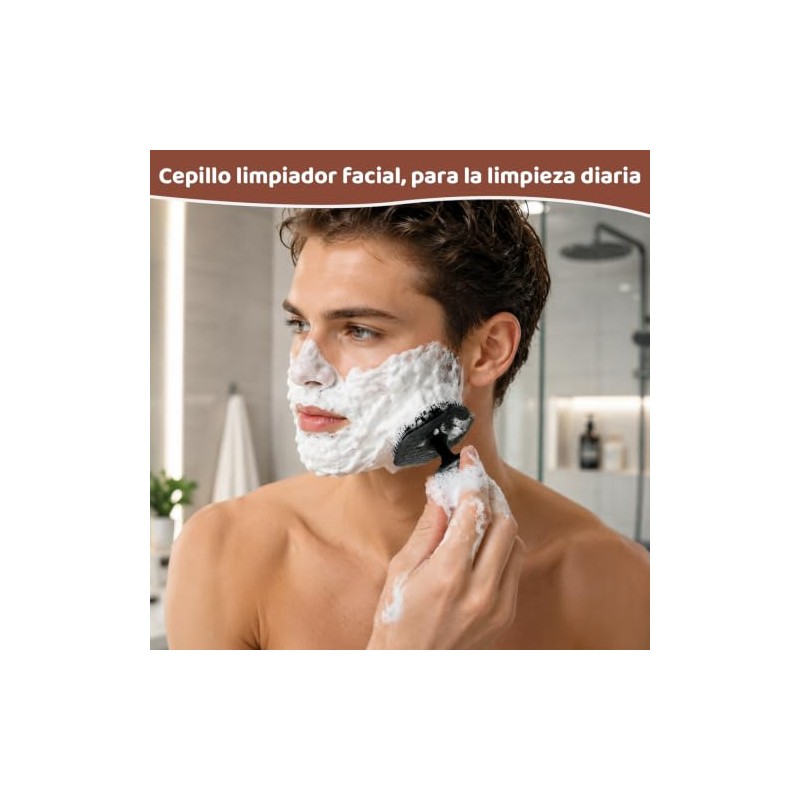 7 PCS Cepillo de Silicona para Cuerpo, Cepillo Exfoliante Corporal