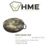 HME 360 Rotating Versatile Quiet Swivel Bucket Seat with Convenient