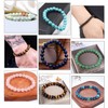Jewdreamer 12Pcs Healing Stone Beaded Bracelets for Women Men Semi-Precious