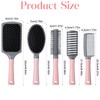 ViEinkaufen 5 Packs Hair Brush Set, Paddle Brush Women Detangle