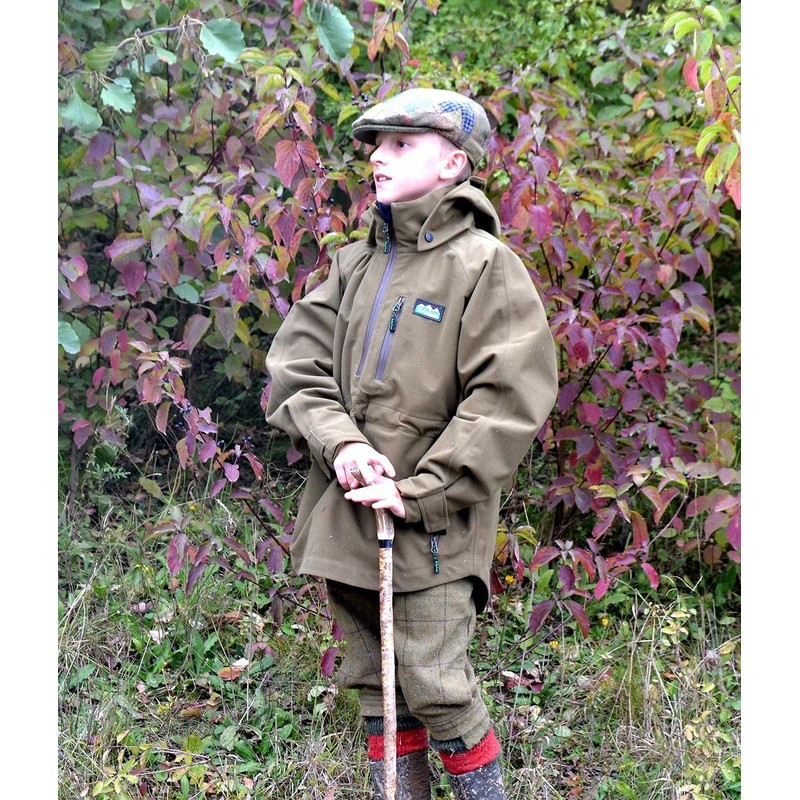 Ridgeline Kids Monsoon Classic Smock Teak 10 Years Brown 10