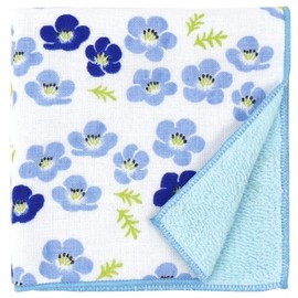 Hamamonyo Washed Towel Handkerchief, Refreshing Florets