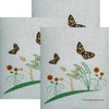 2 Spring Butterflies Set of 3 Each Swedish Dishcloths |