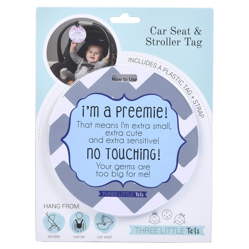 THREE LITTLE TOTS – Blue Boy Preemie No Touching Baby