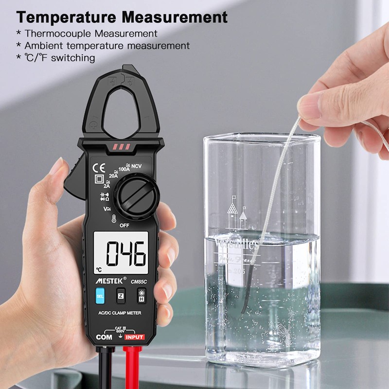 Current Clamp Digital Clamp Multimeter MESTEK AC DC Clamp Multimeter