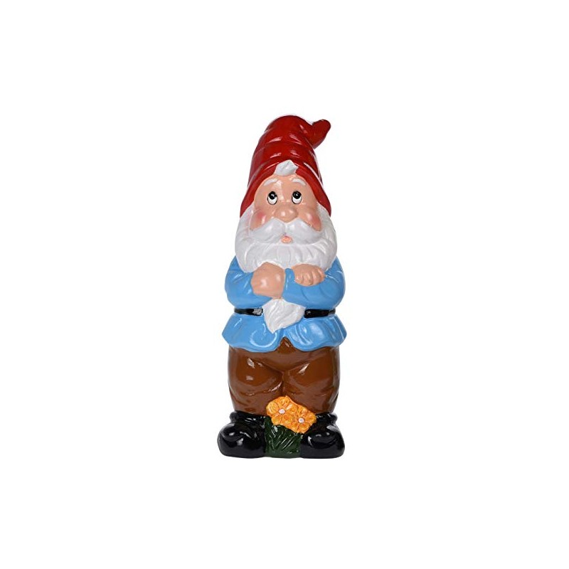 Trendkontor Garden Gnome 30 cm Ceramic Gnome Garden Decoration 4